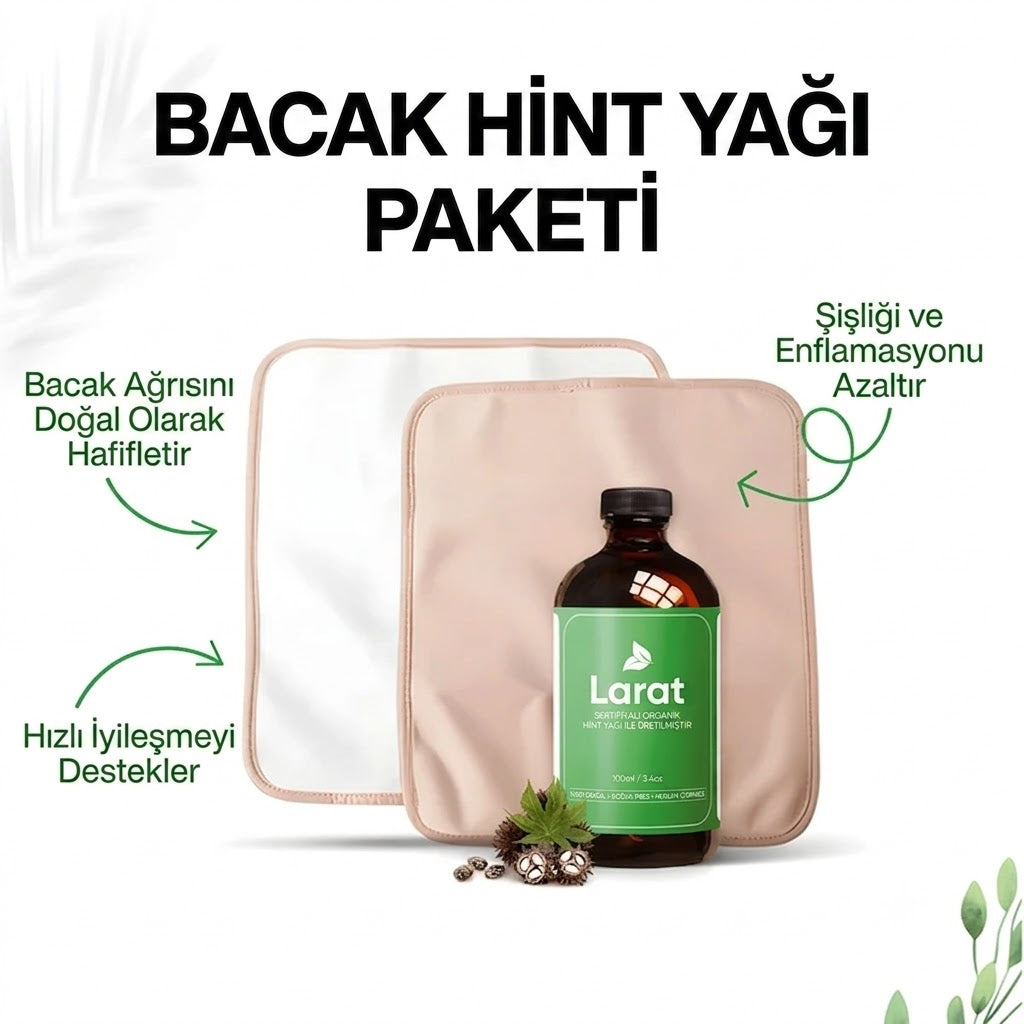 Bacak Hint Yağı Paketi