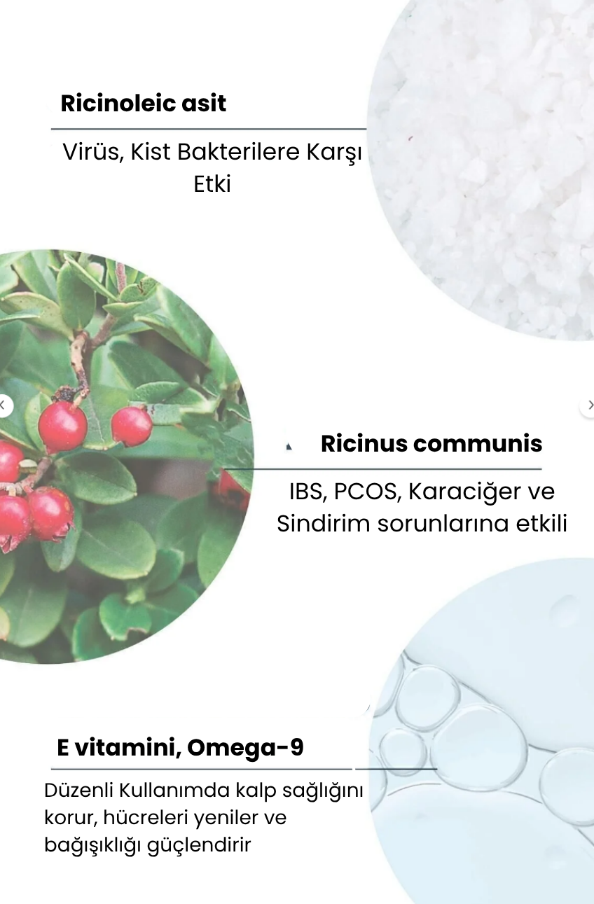 Bacak Hint Yağı Paketi